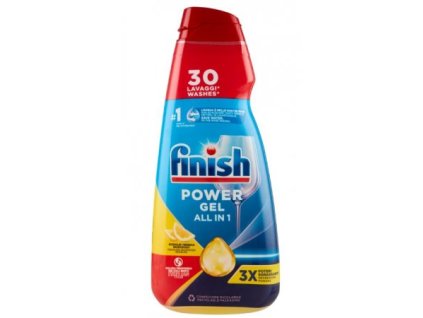 100927 finish power gel do mycky nadobi 600ml lemon