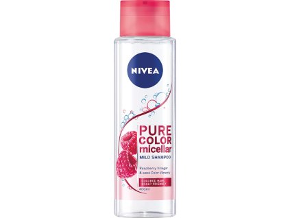 48777 nivea pure color micellar sampon pro barvene vlasy 400 ml