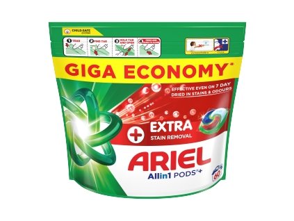 117594 ariel plus kapsle extra clean sacek 60ks