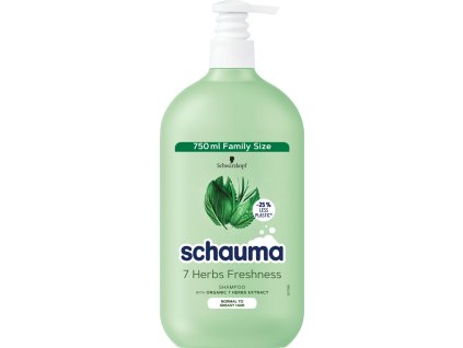 70975 schauma sampon 7 herbs sedm bylin 750 ml xxl