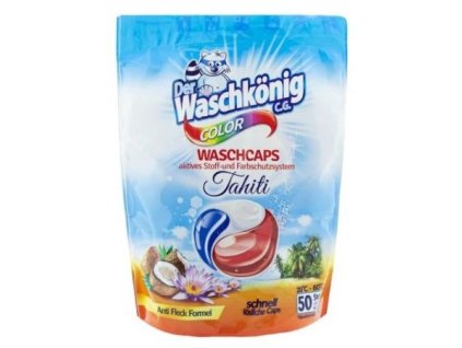 100075 der waschkonig gel tablety 50ks tahity color