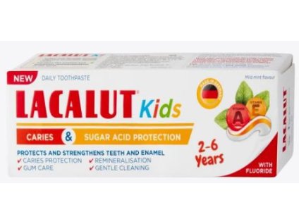 95464 lacalut kids zp 55ml 2 6 let