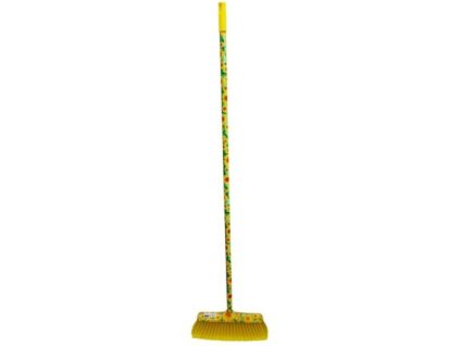 102988 metla vzor s rukojeti 120cm 1ks 28cmx5cm slunecnice