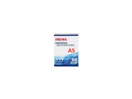 106240 sigma kancelarsky papir universal copy paper a5 80g 500 listu 1 ks