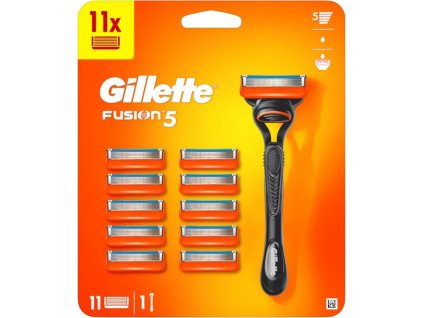 15290 gillette fusion holici strojek 11 ks hlavic