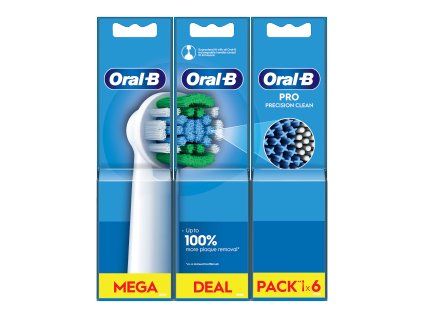 121485 oral b nh precision clean 6ks bli eb20