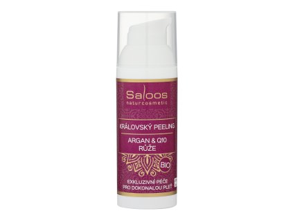 121050 saloos kral peeling 50ml argan q10 ruze