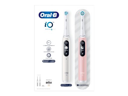 122355 oral b el kartacek io 6 duo white rose
