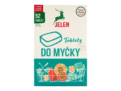 123975 jelen tablety do mycky 52ks kra