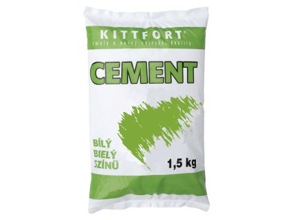 Kittfort Zement 1,5kg weiß