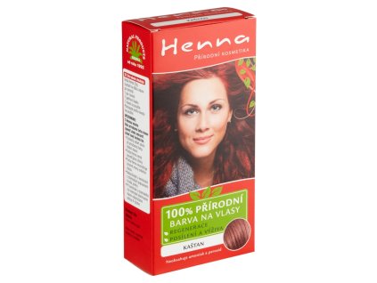 Hennafarbe 33g Kastanie