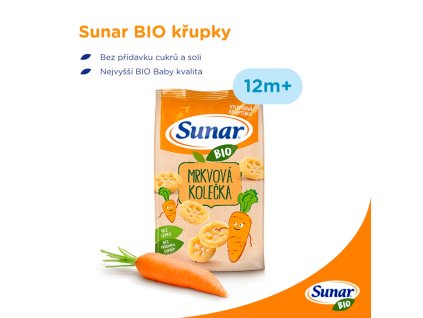 Sunar Bio-Chips 45g Karottenscheiben