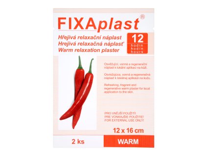 Fixaplast Pflaster (2 Stück/Box) 12x16cm Wärme