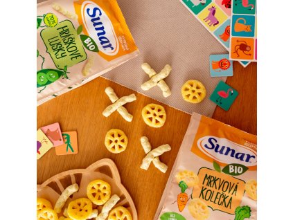 Sunar Bio Chips 45g Erbsenschoten