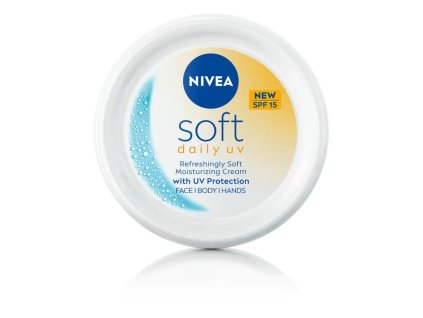Nivea Creme Soft Cup 100ml Daily mit UV-Schutz LSF 15