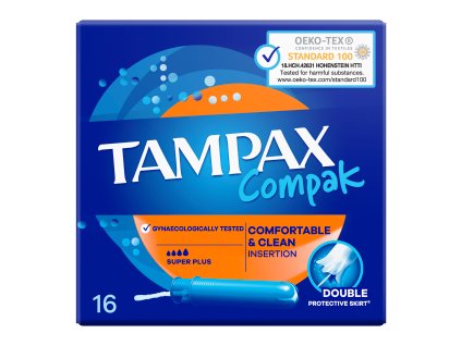 Tampax Compak (16 Stück/Box) Super+