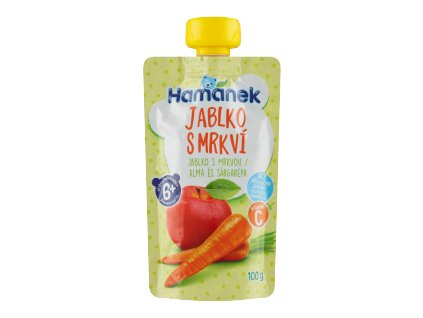 Hamánek Koj Nutrition 100g Apfel mit Karotte 6+