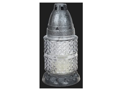 Glaslampe 102 30g h17cm G