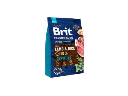 Brit Premium Lammgranulat 3kg Hund