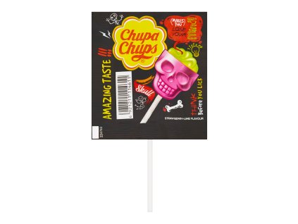 119889 chupa chups 3d skull 15g straw lime