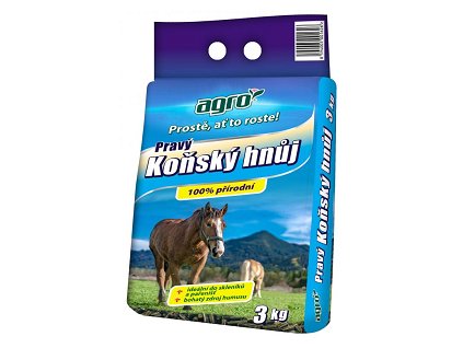 AGRO Echter Pferdemist 3kg Granulat