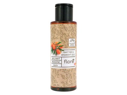 Floré Körpermassageöl 100ml Sanddorn & Arga