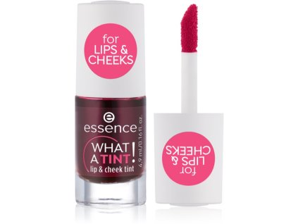 89065 essence barva na rty a tvare what a tint 01