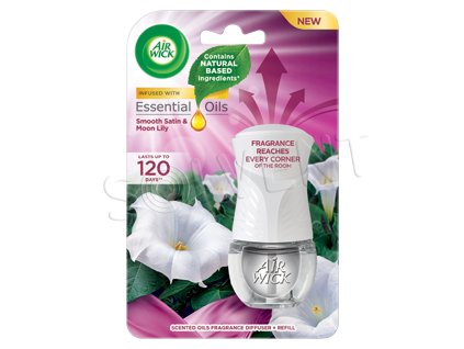 Elektrische Air Wick-Maschine + Satin & Lily Nachfüllpackung