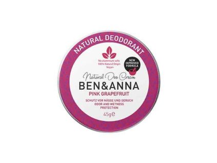 110397 ben anna pink grapefurit metal deo 45g