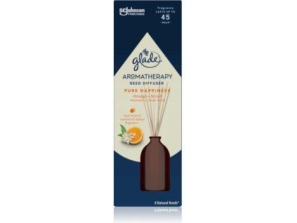 Glade Aromatherapy Reed Diffuser Pure Happiness Aromadiffusor Räucherstäbchen 80 ml