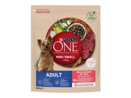 125112 purina one mini granule 800g adult hov