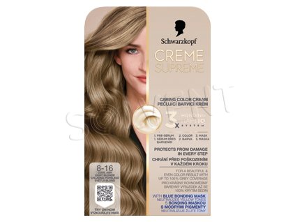Creme Supreme 8-16 Kühles Asch-Hellblond