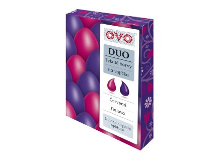 OVO Flüssigfarben DUO 2x20ml Wurm/Lila
