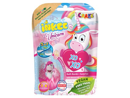 Einhorn-Badebombe mit Überraschung 100g