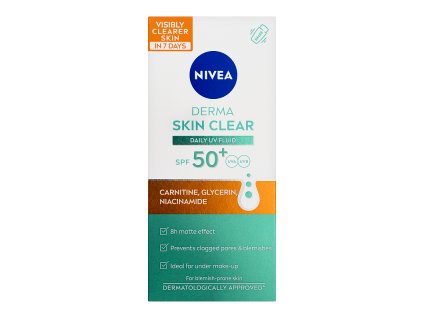 Nivea Daily UV Fluid 40ml Derma SPF50+