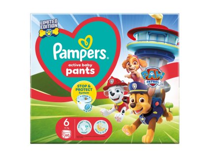 Pampers Pants PawPatrol S6 (60 Stück/Packung)