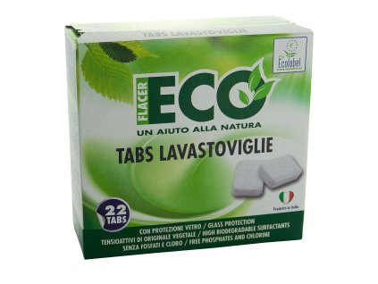 120879 flacer eco tablety do mycky 22ks kra