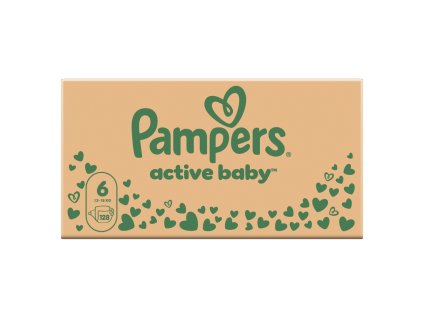 Pampers Active Baby 6 128 Stück