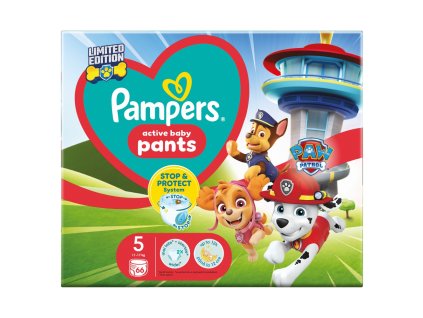Pampers Windeln Carry Pack Paw Patrol Größe 5 66 Stück