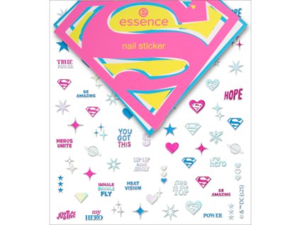 essence Superman Nagelsticker