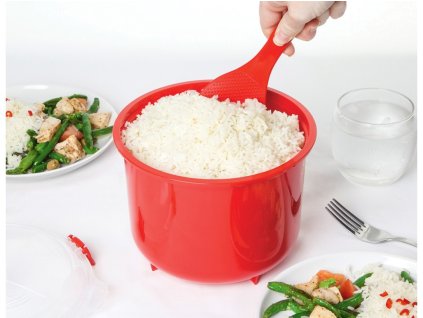 Sistema Mikrowellen-Reiskocher 2,6 l, rot