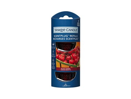 YANKEE CANDLE BLACK CHERRY ERSATZ-NACHFÜLLUNG (2 STÜCK) FÜR STECKDOSEN