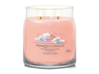 YANKEE CANDLE WATERCOLOUR SKIES SIGNATURE MEDIUM
