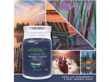 YANKEE CANDLE LAKEFRONT LODGE SIGNATURE LARGE
