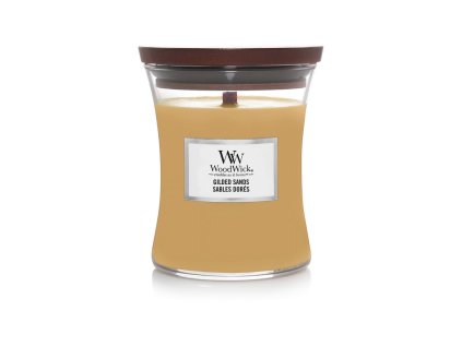 Woodwick Gilded Sands Kerze Medium
