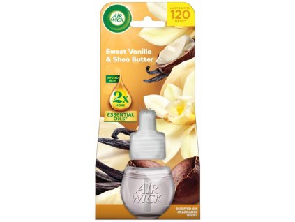 Air Wick Elektrisches Nachfüllspray 19 ml Vanille und Sheabutter