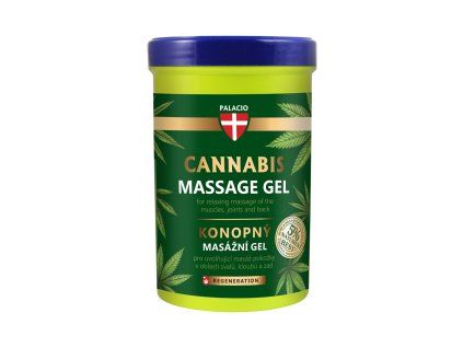 PALACIO Hanf-Massagegel, 380 ml