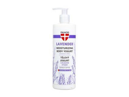 PALACIO Lavendel-Körperjoghurt mit Pumpe, 400 ml