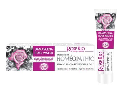 Rose Rio Homöopathische Zahnpasta 65 ml