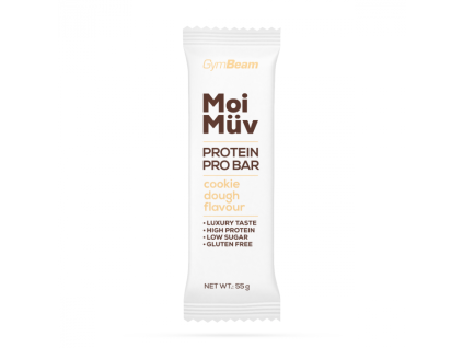moimuv protein pro bar cookie dough flavour 55 g gymbeam